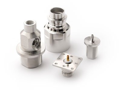 MIRALLOY<sup>®</sup> electrolytes are worldwide used for coating nickel-free RF-connectors of leading manufacturers.