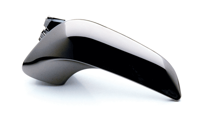 Car door handle coated with RUTHUNA<sup>®</sup> 490 Black.